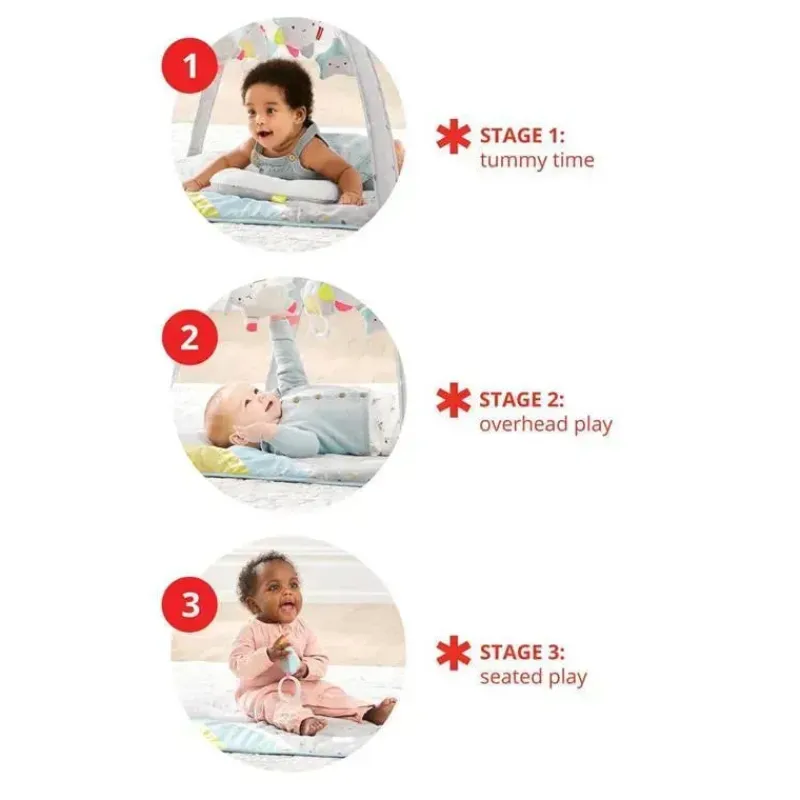 Skip Hop Playmats & Gyms|Toys For 0-12 Months*- Silver Lining Cloud Activity Gym