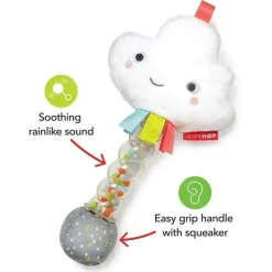 Skip Hop Rattles & Teethers*- Silver Lining Cloud Rainstick Rattle