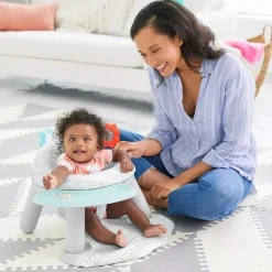 Skip Hop Activity Centers & Jumpers|Toys For 0-12 Months*- Silver Lining Cloud 2-in-1 Activity Floor Seat