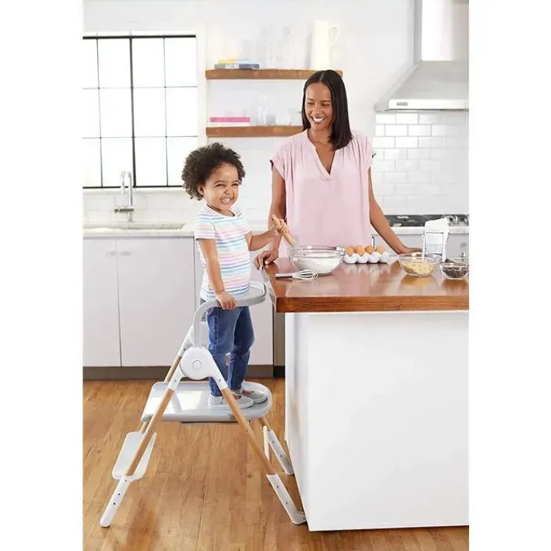 Skip Hop Cool Baby Products|High Chair*- Sit-to-Step Convertible High Chair, Grey
