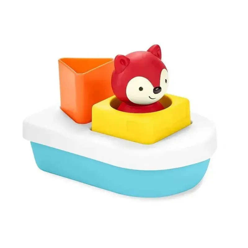 Skip Hop Toys For 0-12 Months|Gift For Toddler*- Sort and Float Boat Bath Toy