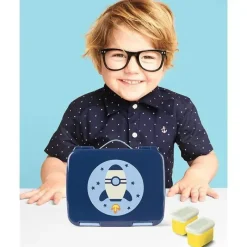 Skip Hop Lunch Box|Dishes, Utensils & Food Containers*- Spark Style Bento Lunch Box, Rocket