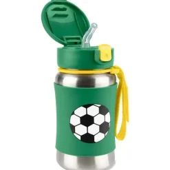 Skip Hop Straw, Sippy & Training Cups|Dishes, Utensils & Food Containers*- Sparks Stainless Steel Straw Bottle, Soccer