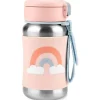 Skip Hop Straw, Sippy & Training Cups|Dishes, Utensils & Food Containers*- Sparks Stainless Steel Straw Bottle, Rainbow
