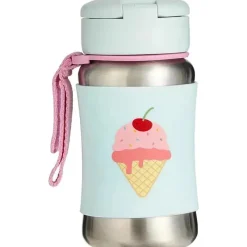 Skip Hop Straw, Sippy & Training Cups|Dishes, Utensils & Food Containers*- Sparks Stainless Steel with Straw, Ice Cream