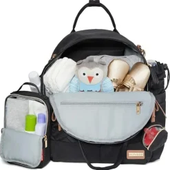 Skip Hop Diaper Backpacks*- Suite Diaper Bag Backpack Set, Black