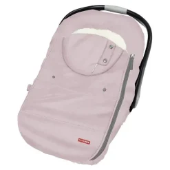 Skip Hop Car Seat Buntings, Canopies & Cushions*- Winter Car Seat Cover, Stroll & Go, Pink Heather