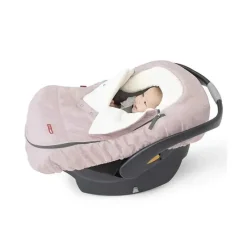 Skip Hop Car Seat Buntings, Canopies & Cushions*- Winter Car Seat Cover, Stroll & Go, Pink Heather