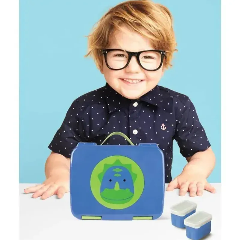 Skip Hop Lunch Box|Dishes, Utensils & Food Containers*- Zoo Bento Lunch Box, Dino