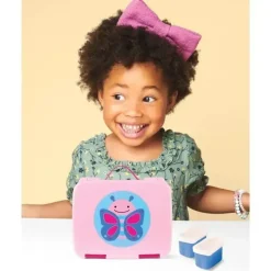 Skip Hop Lunch Box|Dishes, Utensils & Food Containers*- Zoo Bento Lunch Box, Butterfly
