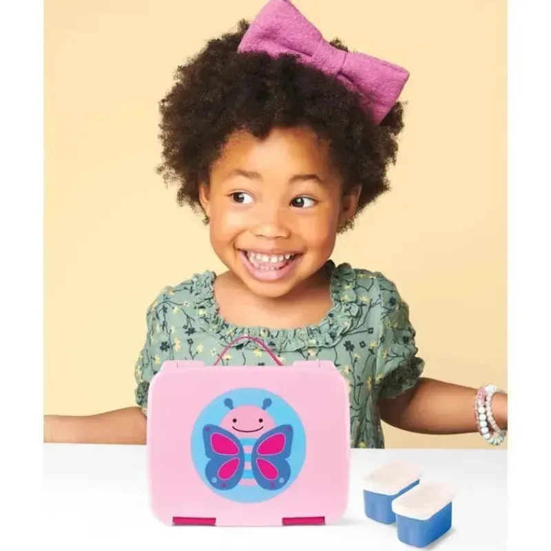Skip Hop Lunch Box|Dishes, Utensils & Food Containers*- Zoo Bento Lunch Box, Butterfly