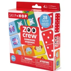 Kids Skip Hop Pretend Play|Toys For 3 Year Old*- Zoo Crew Dominoes Set