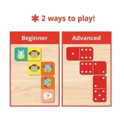 Kids Skip Hop Pretend Play|Toys For 3 Year Old*- Zoo Crew Dominoes Set