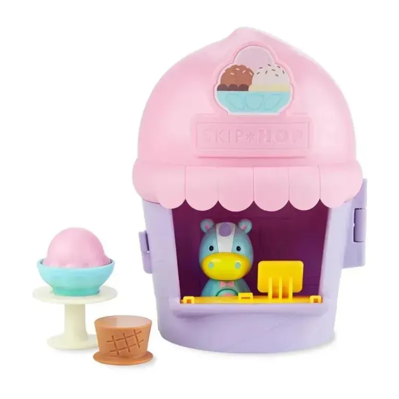 Kids Skip Hop Pretend Play|Toys For 3 Year Old*- Zoo Ice Cream Shoppe Playset, Unicorn