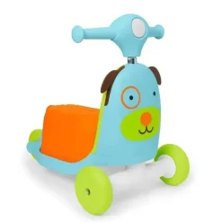 Kids Skip Hop Ride-On Toys|Toys For 3 Year Old*- Zoo 3-In-1 Ride-On Toy, Dog