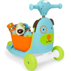 Kids Skip Hop Ride-On Toys|Toys For 3 Year Old*- Zoo 3-In-1 Ride-On Toy, Dog