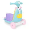 Kids Skip Hop Ride-On Toys|Toys For 3 Year Old*- Zoo 3-In-1 Ride-On Toy, Unicorn