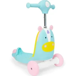 Kids Skip Hop Ride-On Toys|Toys For 3 Year Old*- Zoo 3-In-1 Ride-On Toy, Unicorn