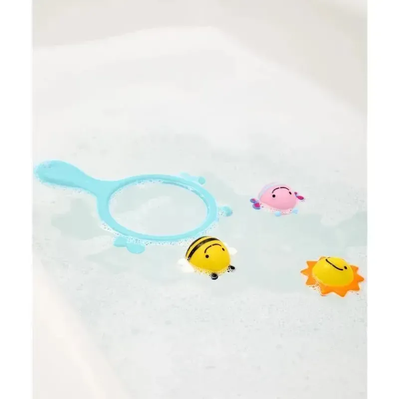 Skip Hop Gift For Toddler|Bath Toys*- Zoo Scoop & Catch Squirties Baby Bath Toy