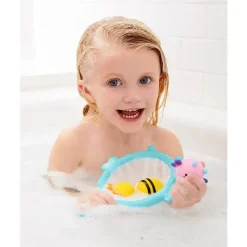 Skip Hop Gift For Toddler|Bath Toys*- Zoo Scoop & Catch Squirties Baby Bath Toy