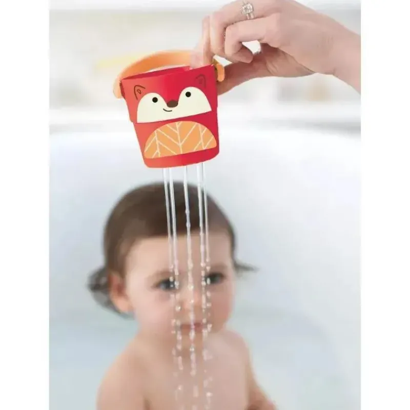 Skip Hop Bath Toys*- Zoo Stack & Pour Buckets Bath Toys