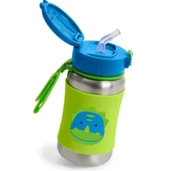 Skip Hop Insulated Cups|Dishes, Utensils & Food Containers*- Zoo Stainless Steel Straw Bottle, Dino