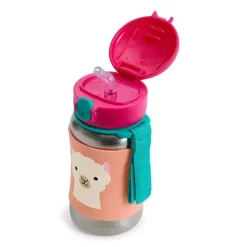 Skip Hop Water Bottle|Dishes, Utensils & Food Containers*- Zoo Stainless Steel Straw Bottle, Llama