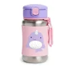 Skip Hop Water Bottle|Dishes, Utensils & Food Containers*- Zoo Stainless Steel Straw Bottle, Narwhal