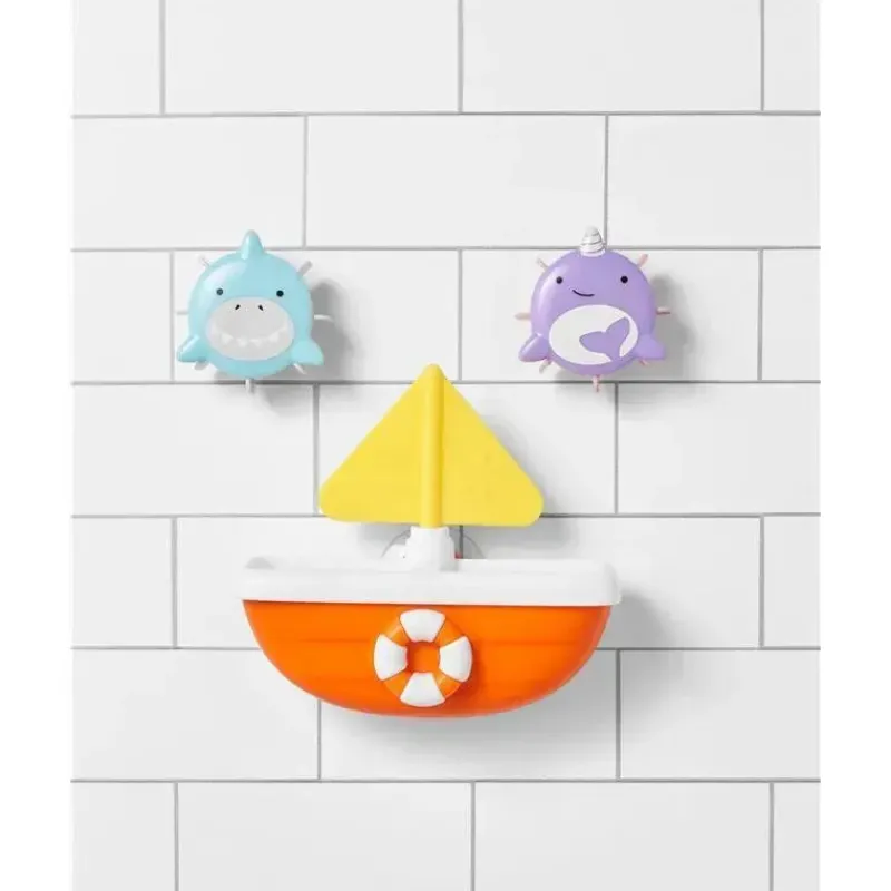 Skip Hop Bath Toys*- Zoo Tip & Spin Boat