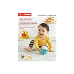 Skip Hop Rattles & Teethers*Explore & More Roll Around Rattle - Hedgehog