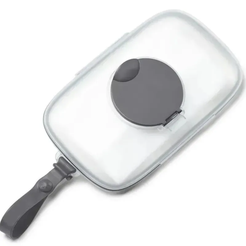 Skip Hop Wipes & Warmers*Grab & Go Snug Seal Wipes Case, Gray