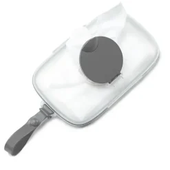 Skip Hop Wipes & Warmers*Grab & Go Snug Seal Wipes Case, Gray