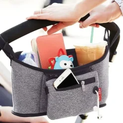 Skip Hop Storage & Organizers*Grab & Go Stroller Organizer, Heather Grey
