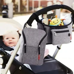 Skip Hop Storage & Organizers*Grab & Go Stroller Organizer, Heather Grey