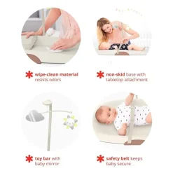 Skip Hop Changing Pads & Covers*Nursery Style Wipe-Clean Changing Pad, Oat