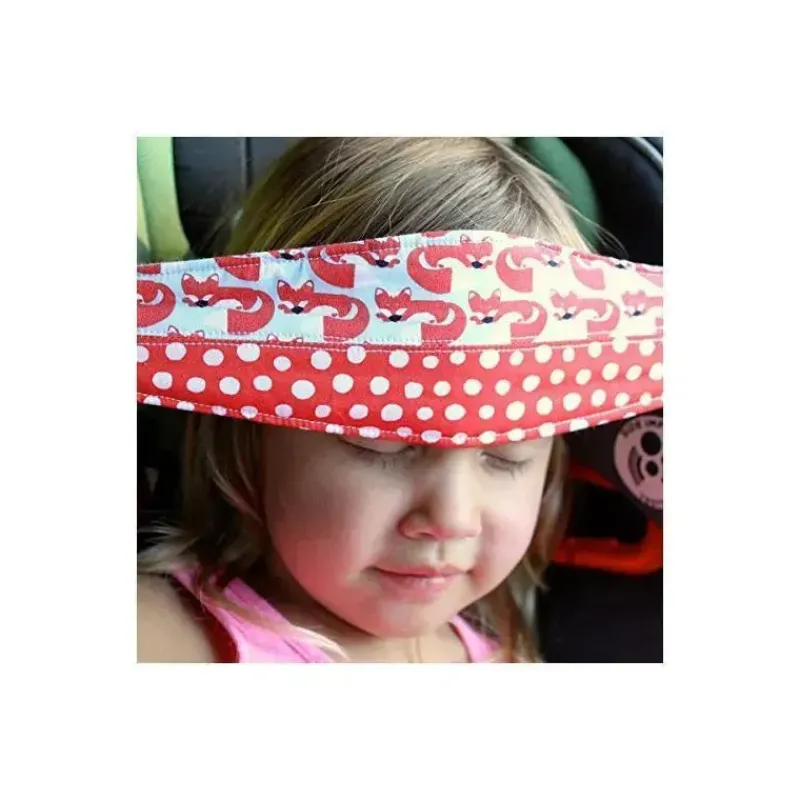 Ash u0026 Alys Babes Cool Baby Products*SlumberSling, The Safest Toddler Car Seat Sleep Aid, Foxy Polkadots