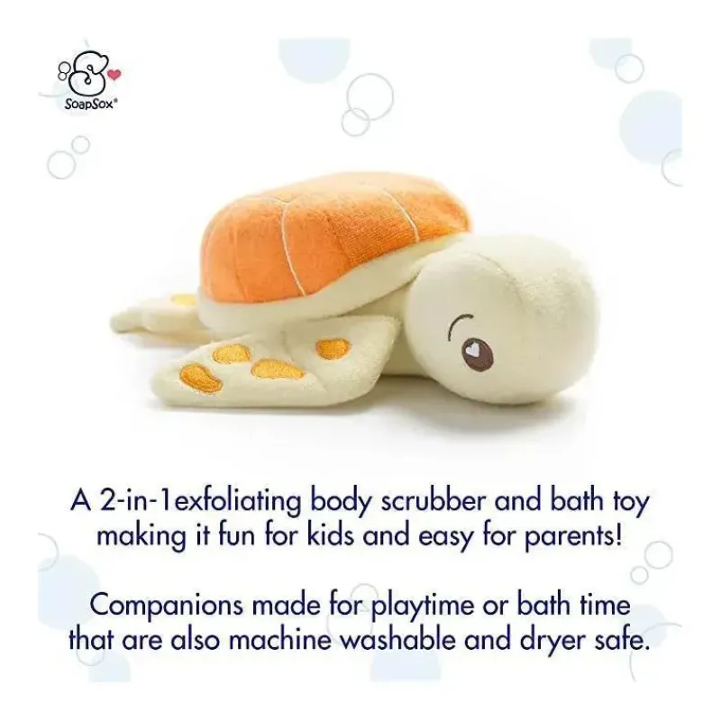 Soapsox Bath Toys*, Toy Sponge Taylor The Turtle