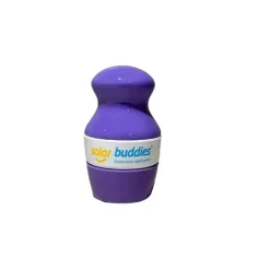 Solar Buddies Sun Care*- Refillable Roll On Sponge Applicator For Kids, Adults, Families, Purple