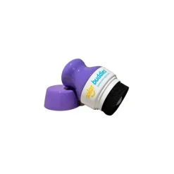 Solar Buddies Sun Care*- Refillable Roll On Sponge Applicator For Kids, Adults, Families, Purple