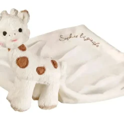 Vulli Lovies, Security Blankets & Blankies*Sophie la Girafe Cherie Blankie, White
