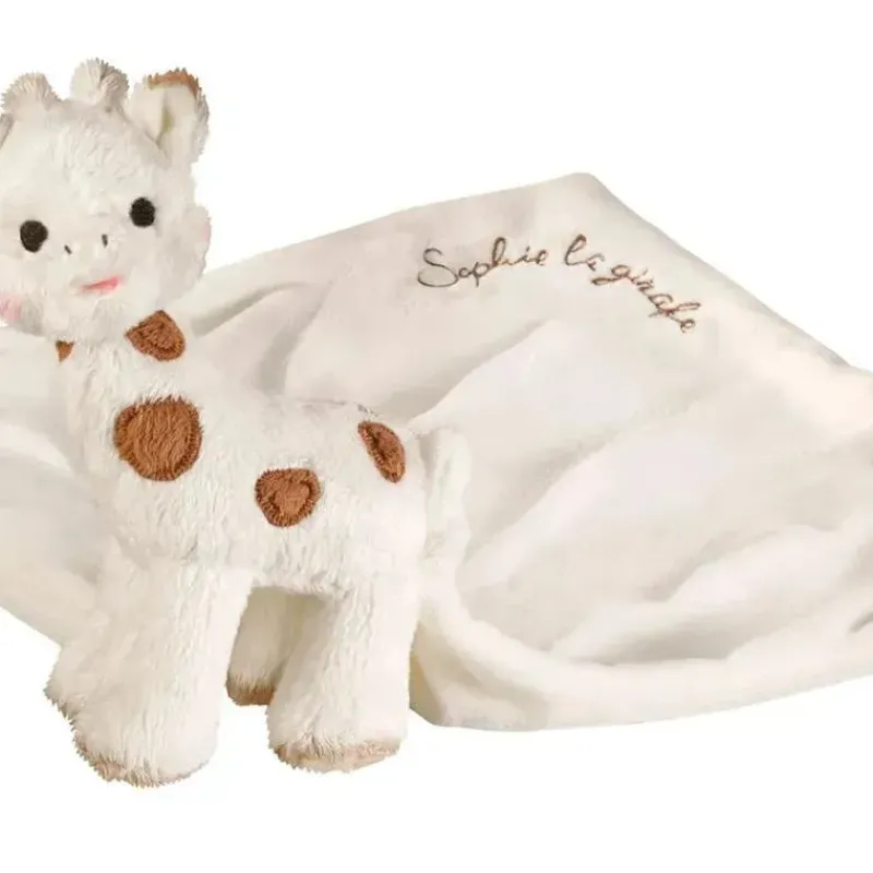 Vulli Lovies, Security Blankets & Blankies*Sophie la Girafe Cherie Blankie, White
