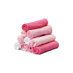SpaSilk Baby Washcloths*- 10 Pack Washcloth Pink