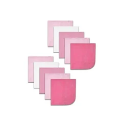 SpaSilk Baby Washcloths*- 10 Pack Washcloth Pink