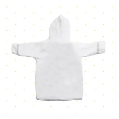 SpaSilk Baby Robes*- Hooded Terry Bathrobe Zebra with Booties