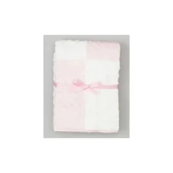 SpaSilk Blankets & Quilts*- Swiss Dot Blanket Pink