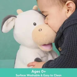 Spin Master Plush & Stuffed Animals*- Baby GUND Buttermilk the Cow Animated Plush, Singing Animal, 12”