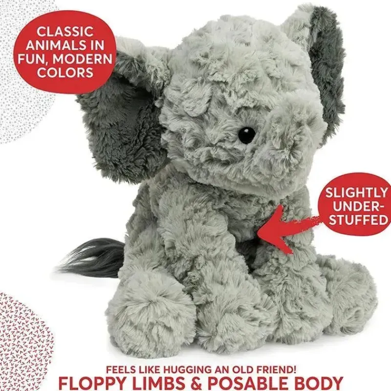 Spin Master Plush & Stuffed Animals*- Cozys Collection Bunny Plush Soft Stuffed Animal, Elephant