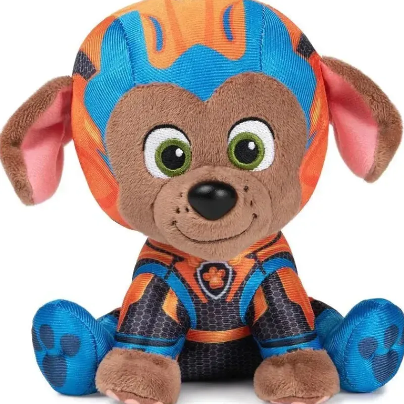Spin Master Paw Patrol|Plush & Stuffed Animals*- GUND PAW Patrol: The Mighty Movie Zuma Stuffed Animal, for Ages 1+, 6”