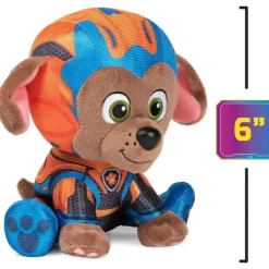Spin Master Paw Patrol|Plush & Stuffed Animals*- GUND PAW Patrol: The Mighty Movie Zuma Stuffed Animal, for Ages 1+, 6”