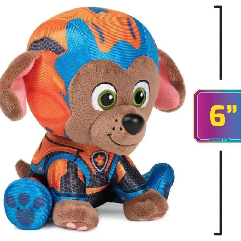 Spin Master Paw Patrol|Plush & Stuffed Animals*- GUND PAW Patrol: The Mighty Movie Zuma Stuffed Animal, for Ages 1+, 6”
